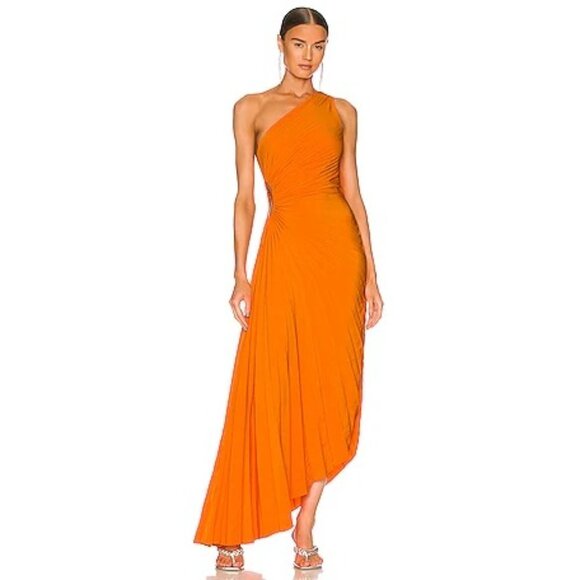A.L.C. Delfina Dress in Citrus - Picture 2 of 5